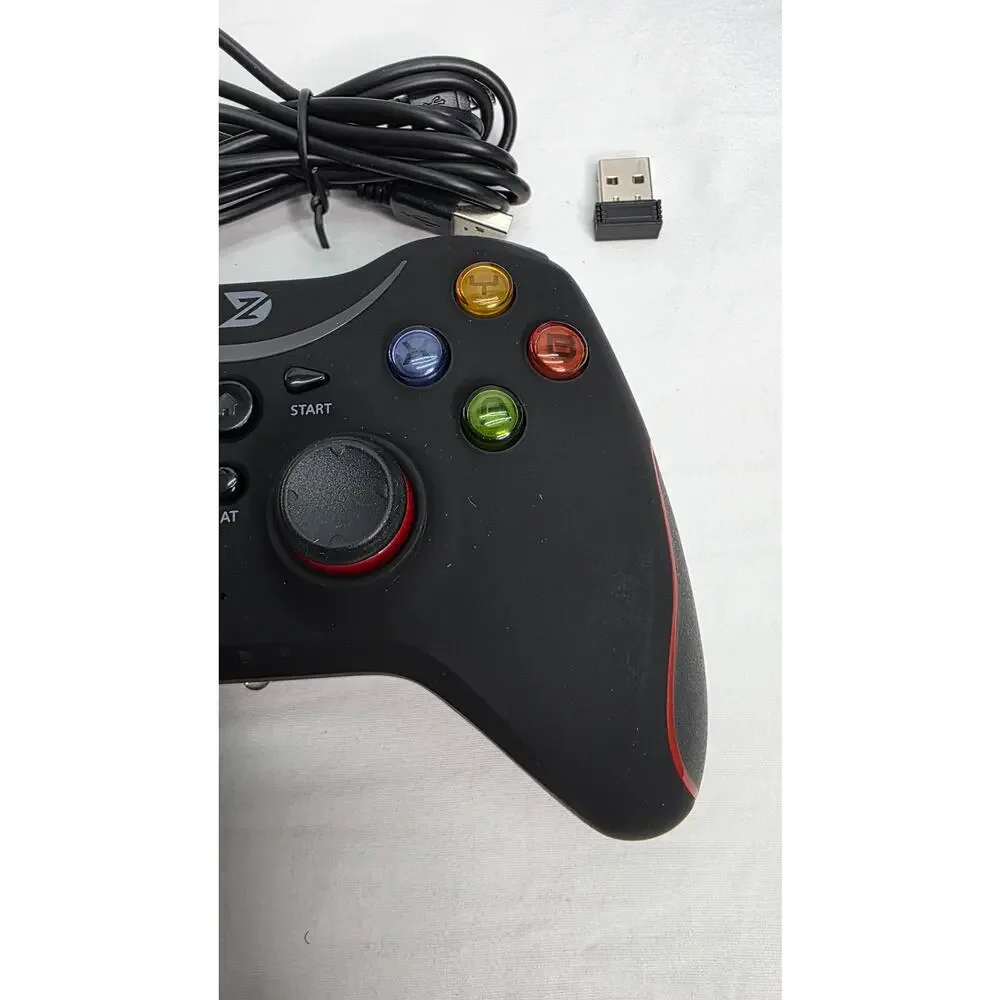 ZD-T Wireless Bluetooth Gaming Controller Switch PC Android Black Gamepad